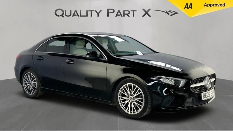 Black Used 2022 Mercedes A200 Executive Sedan | £17,600 (Good price) - Image 1/4