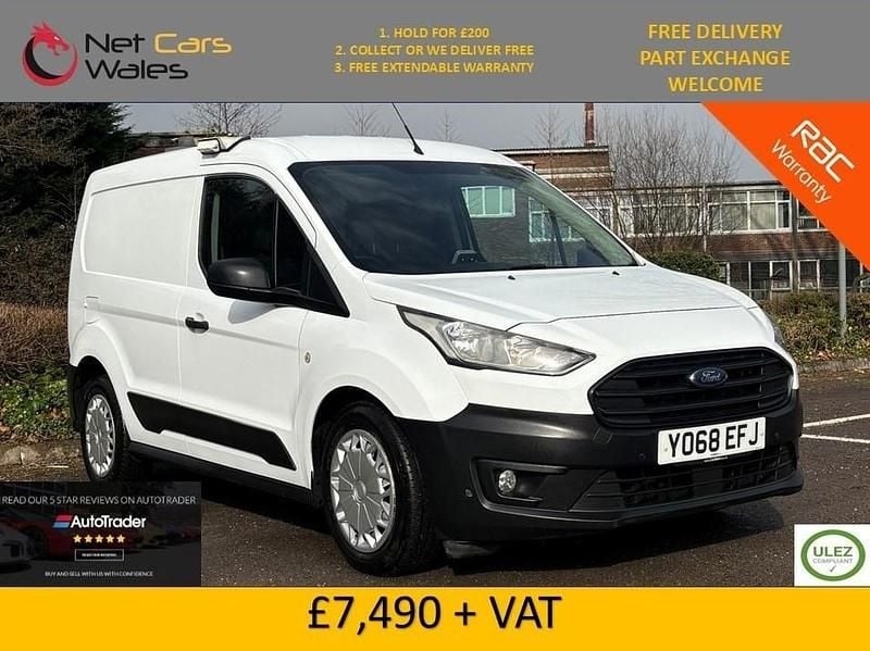 Used Ford Transit Connect 100 HP (73 kW) 2018 White MPV