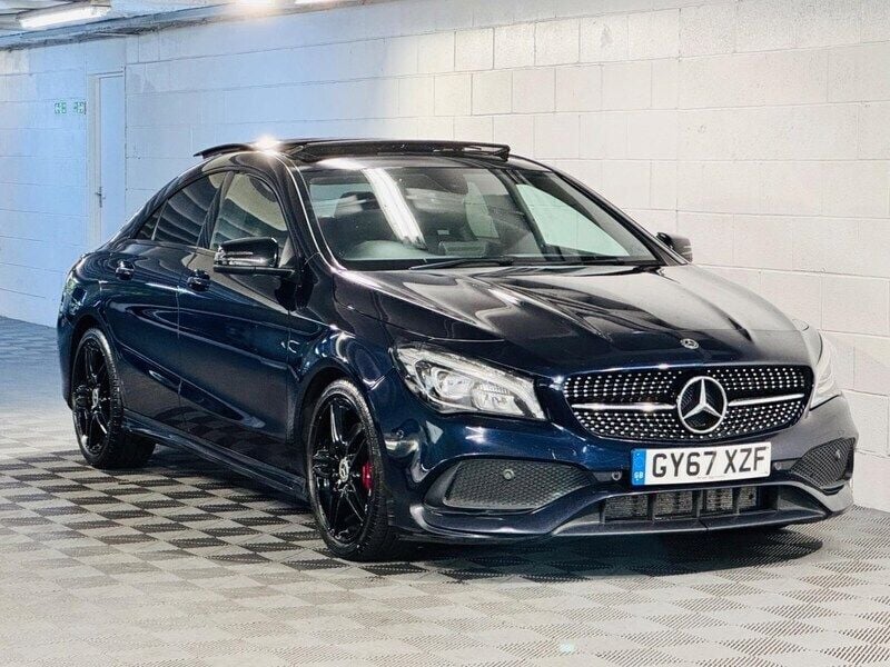 Blue Used 2017 Mercedes CLA220 AMG line Sedan | £7,989 (Good price) - Image 1/4