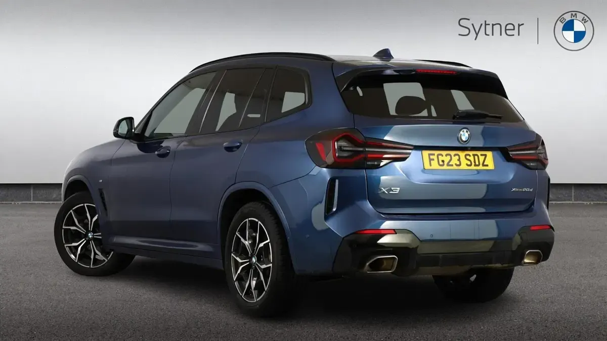 Used BMW X3 M Sport 187 HP (137 kW) 2023 Blue SUV