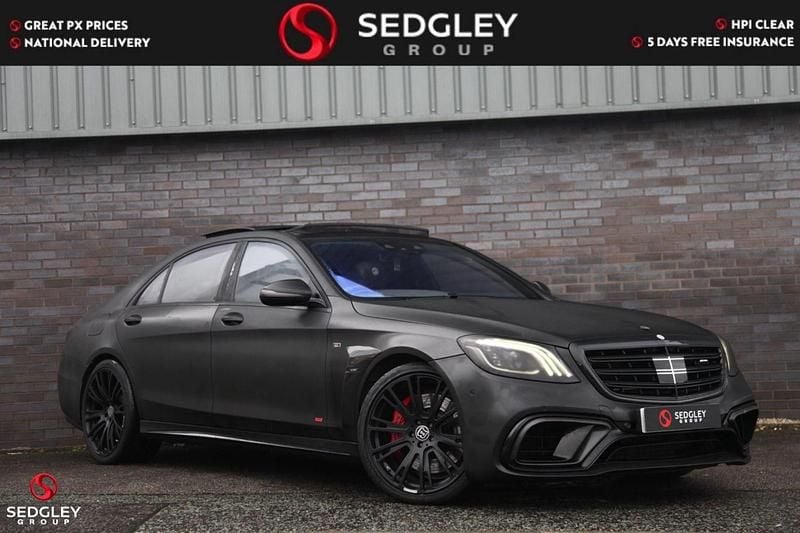 Black Used 2019 Mercedes S63L AMG Executive Sedan | £70,995 - Image 1/4