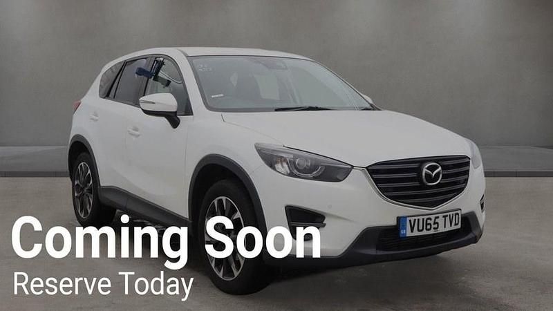 White Used 2015 Mazda CX-5 Inclusive SUV | £8,395 (Fair price) - Image 1/4