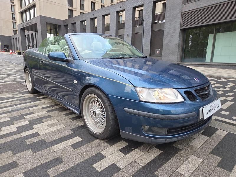 Used Saab 9-3 Cabriolet Linear 2006 Blue Cabriolet