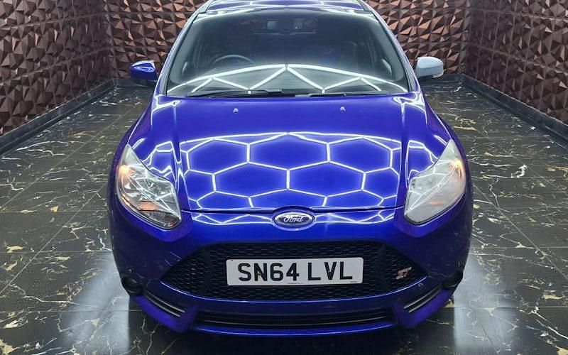 Used Ford Focus ST 250 HP (183 kW) 2014 Blue Hatchback