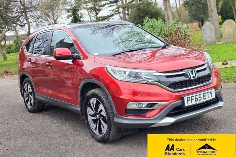 Red Used 2015 Honda CR-V EX SUV | £10,880 (Fair price) - Image 1/1