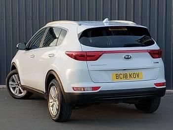 Used Kia Sportage 114 HP (83 kW) 2018 White SUV
