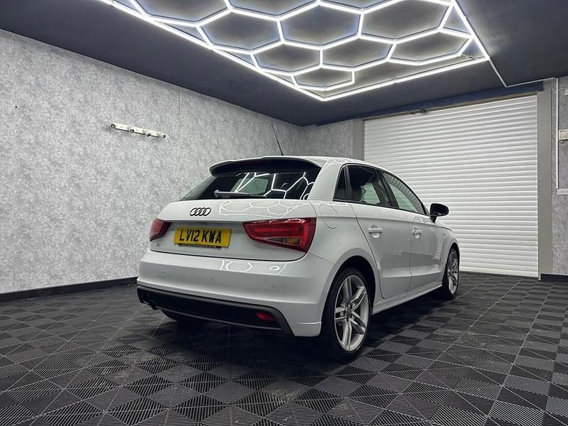 Used Audi A1 Sportback S-Line 105 HP (77 kW) 2012 White Hatchback