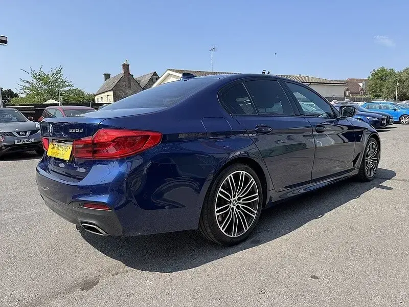 Used BMW 530 M Sport 2020 Blue Sedan