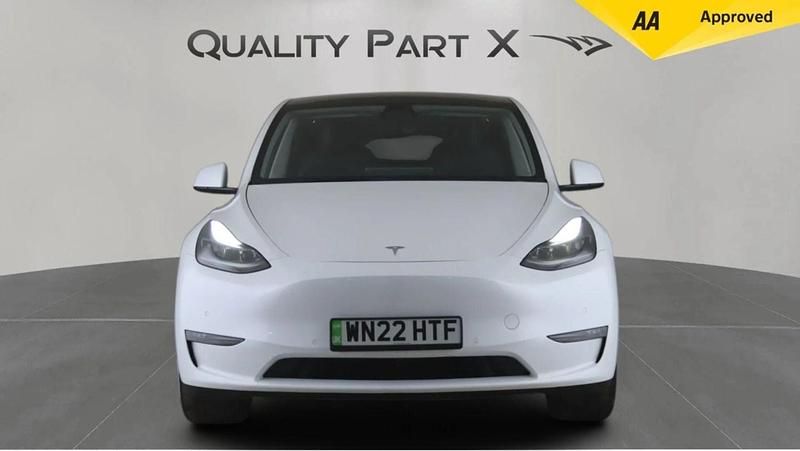 Used Tesla Model Y Long Range AWD 378 kW (514 HP) 2022 White SUV