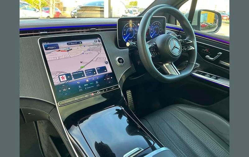 Used Mercedes EQE350 AMG line 214 kW (292 HP) 2024 Grey Sedan