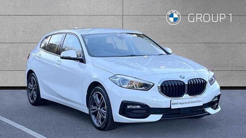White Used 2020 BMW 118 Sport Line Hatchback | £15,575 (Fair price) - Image 1/4