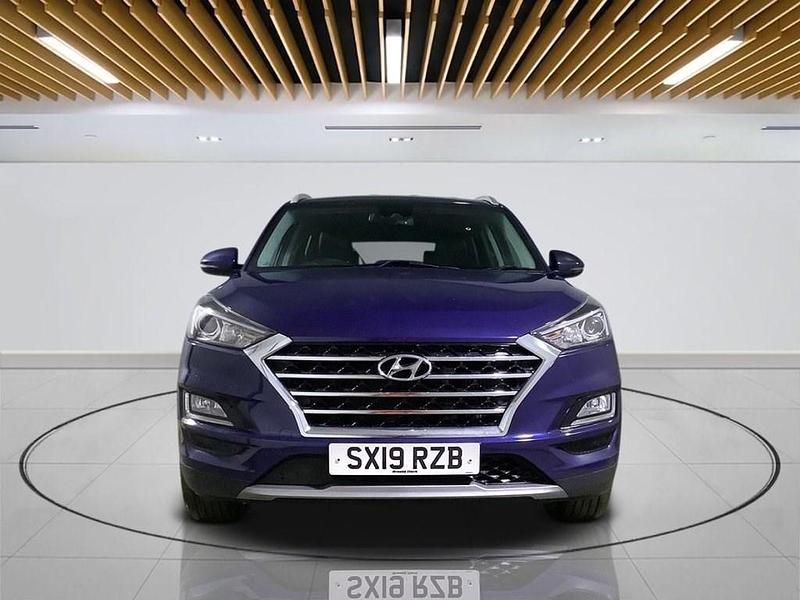 Used Hyundai Tucson Premium 115 HP (84 kW) 2019 Blue SUV