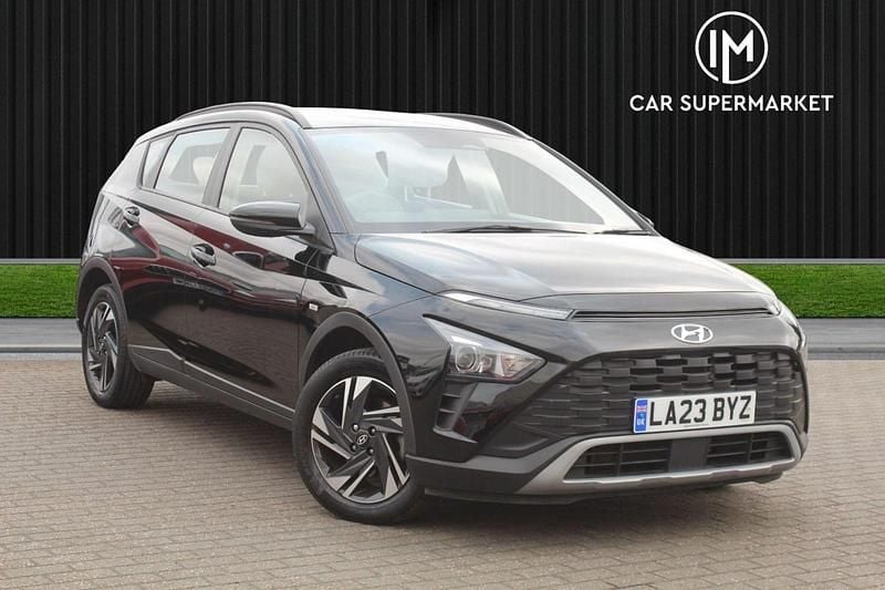 Black Used 2023 Hyundai Bayon SE SUV | £13,485 (Good price) - Image 1/4