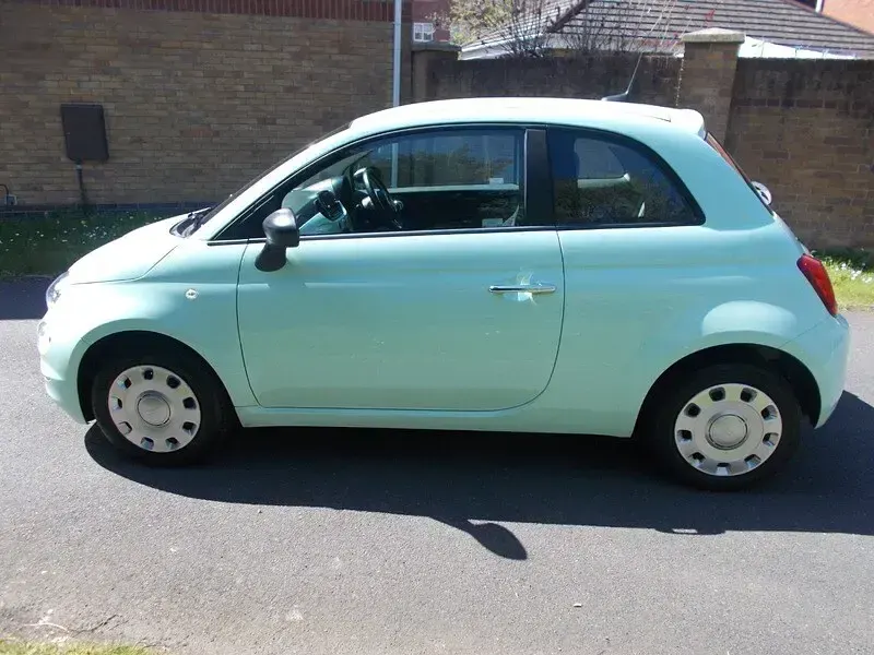 Used Fiat 500 Pop 69 HP (50 kW) 2017 Green Hatchback
