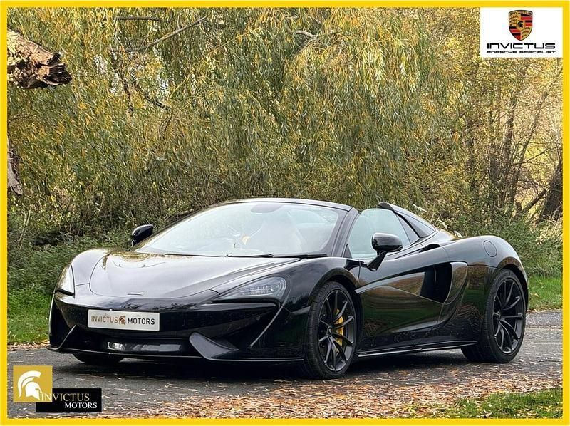 Black Used 2019 McLaren 570S Cabriolet | £82,995 - Image 1/4