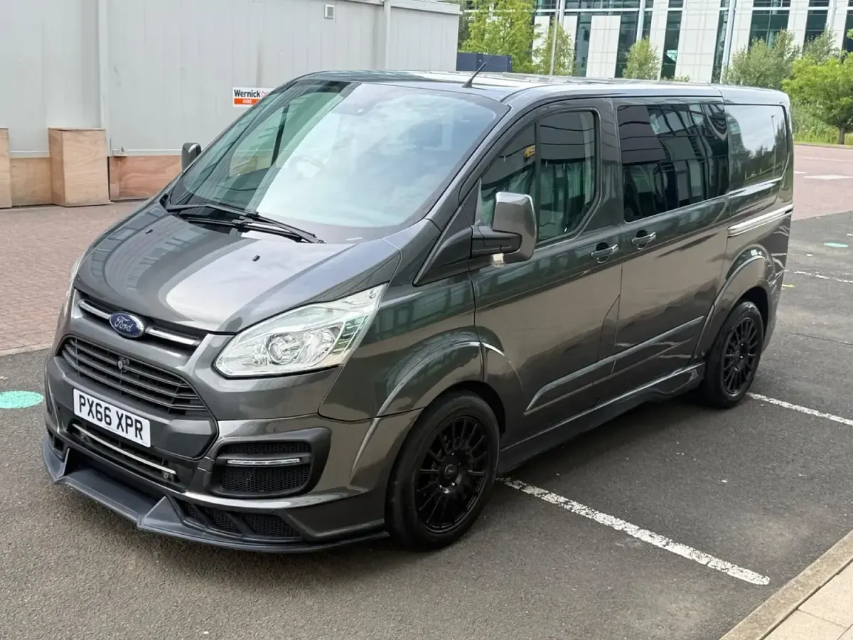 Used Ford Transit Custom Limited 170 HP (125 kW) 2016 Grey Van