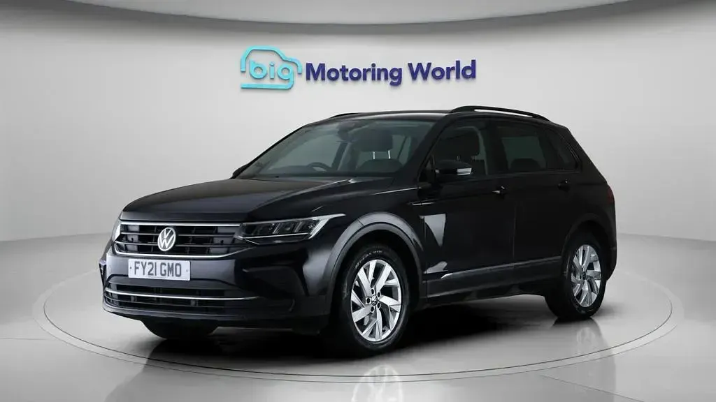 Used VW Tiguan S 150 HP (110 kW) 2021 Black SUV