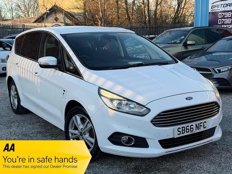 White Used 2016 Ford S-MAX Titanium MPV | £8,295 (Fair price) - Image 1/4