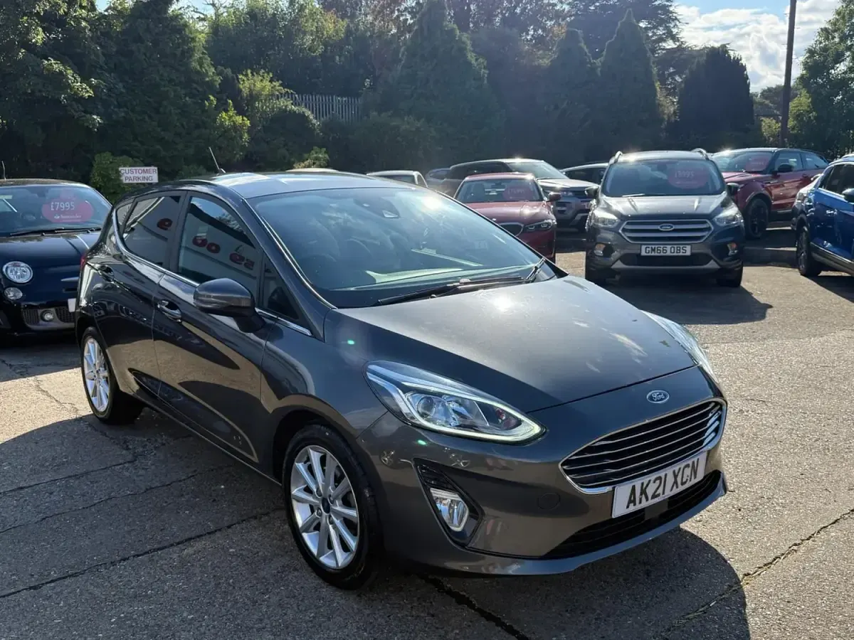 Used Ford Fiesta Titanium 152 HP (111 kW) 2021 Grey Hatchback