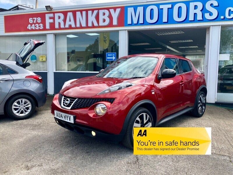 Red Used 2014 Nissan Juke N-TEC SUV | £5,995 (Fair price) - Image 1/3