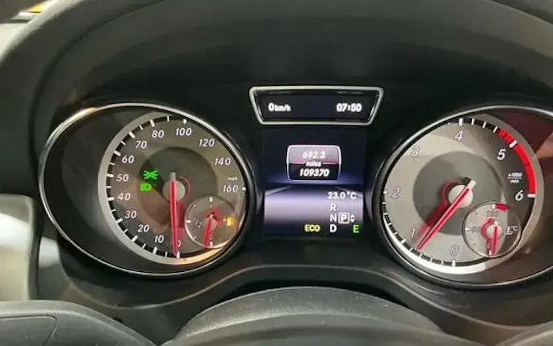 Used Mercedes CLA220 AMG 170 HP (125 kW) 2013 Grey Coupe