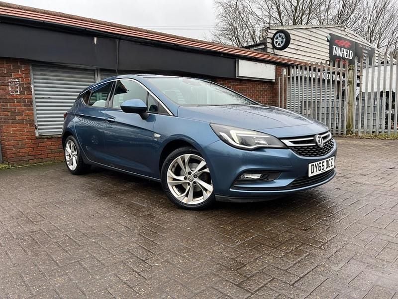 Used Vauxhall Astra SRi 105 HP (77 kW) 2016 Blue Hatchback