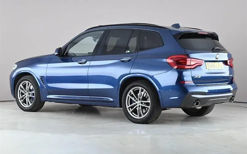 Used BMW X3 M Sport 265 HP (194 kW) 2019 Blue SUV