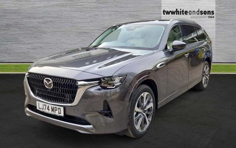 Grey New 2025 Mazda CX-80 Takumi-Line SUV | £47,450 (Good price) - Image 1/4