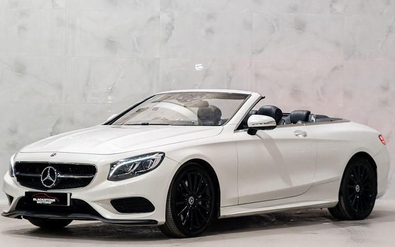 Used Mercedes S500 AMG Line Premium 455 HP (334 kW) 2017 White Sedan