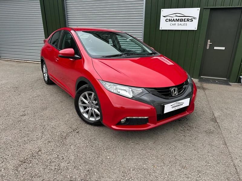 Red Used 2012 Honda Civic EX Hatchback | £7,200 (A bit pricey) - Image 1/4