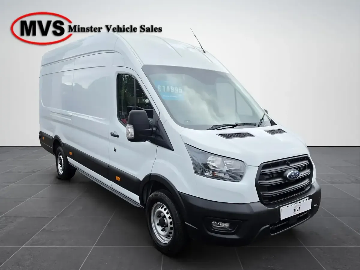 Used Ford Transit 130 HP (95 kW) 2023 White Van
