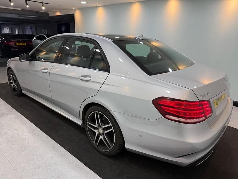 Used Mercedes E220 AMG 2015 Silver Sedan