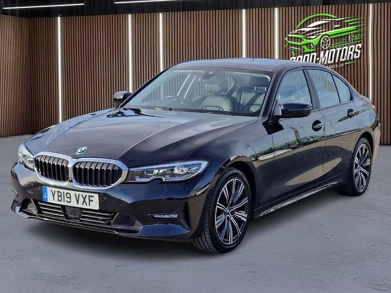 Begagnad BMW 320 Performance 2019 Svart Sedan