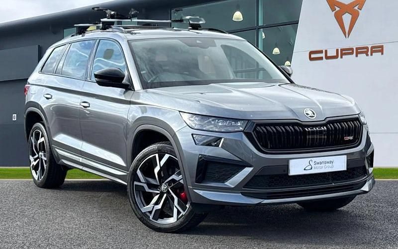 Used Skoda Kodiaq vRS 245 HP (180 kW) 2024 Grey SUV