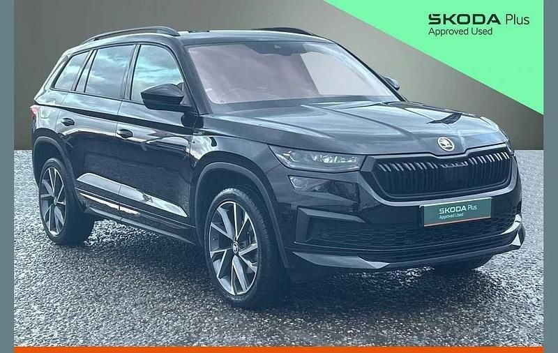 Used Skoda Kodiaq SportLine 147 HP (108 kW) 2022 Black magic pearl effect SUV