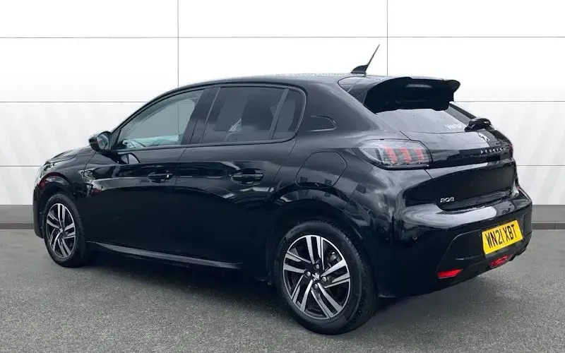 Used Peugeot 208 Allure Premium 102 HP (75 kW) 2021 Black Hatchback