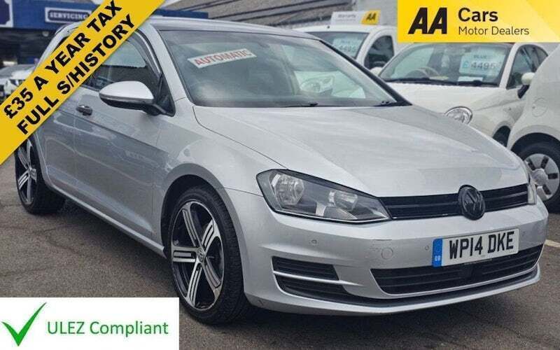 Silver Used 2014 VW Golf VII SE Hatchback | £9,495 (Fair price) - Image 1/3