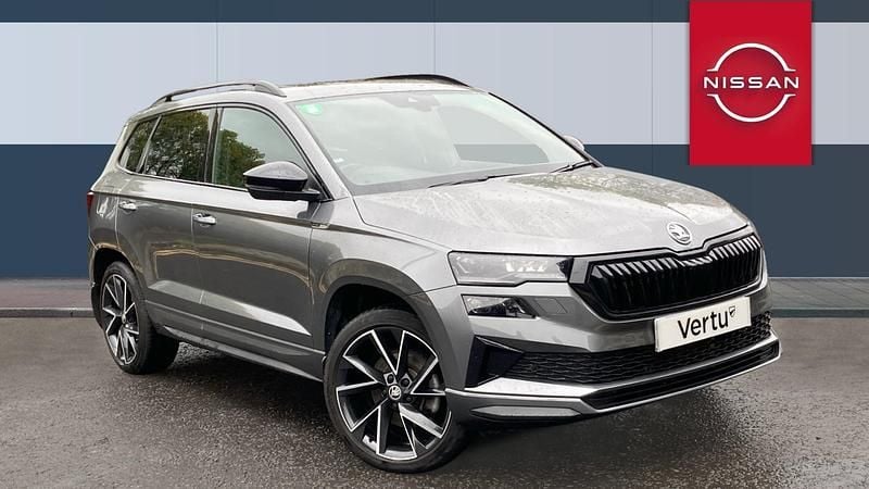 Grey Used 2023 Skoda Karoq SportLine SUV | £25,989 (Fair price) - Image 1/3