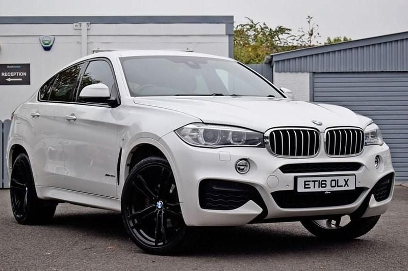White Used 2016 BMW X6 M Sport SUV | £19,995 (Fair price) - Image 1/1