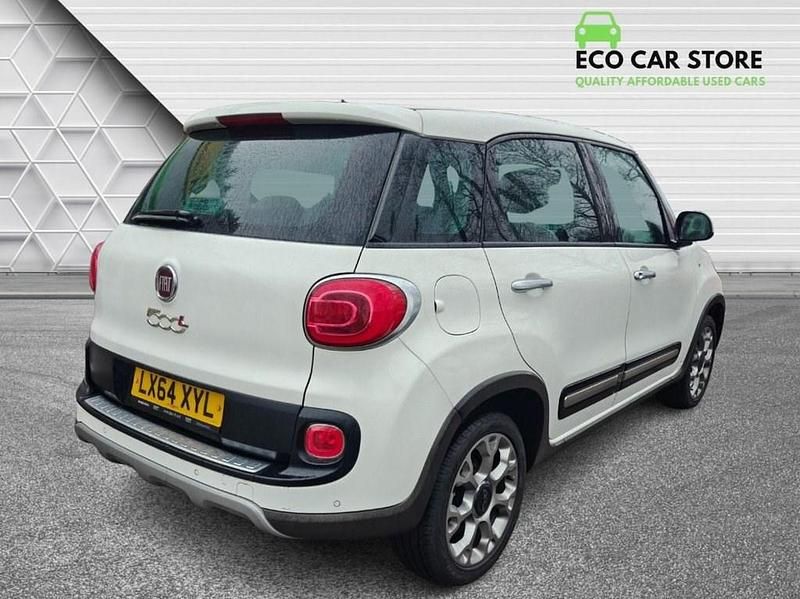 Used Fiat 500L Trekking 85 HP (62 kW) 2014 White MPV