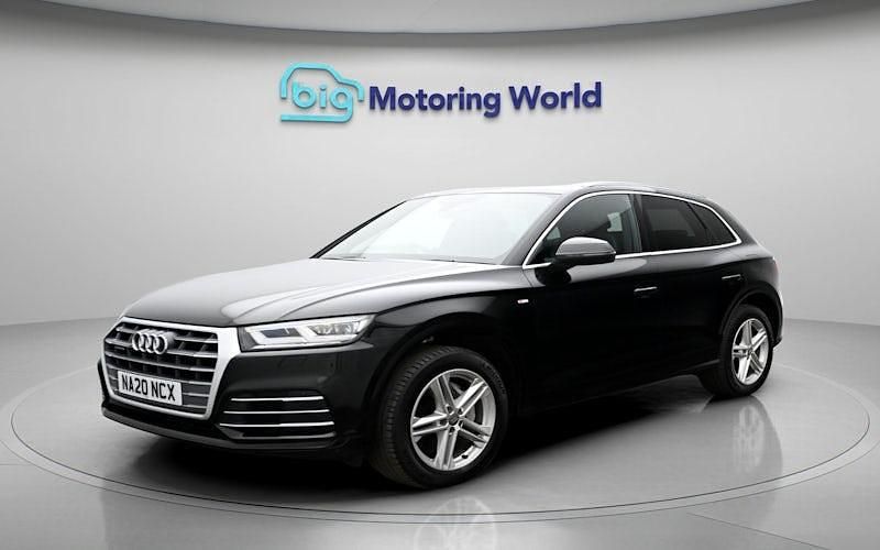 Używany Audi Q5 S-Line 299 KM (219 kW) 2020 Czarny SUV