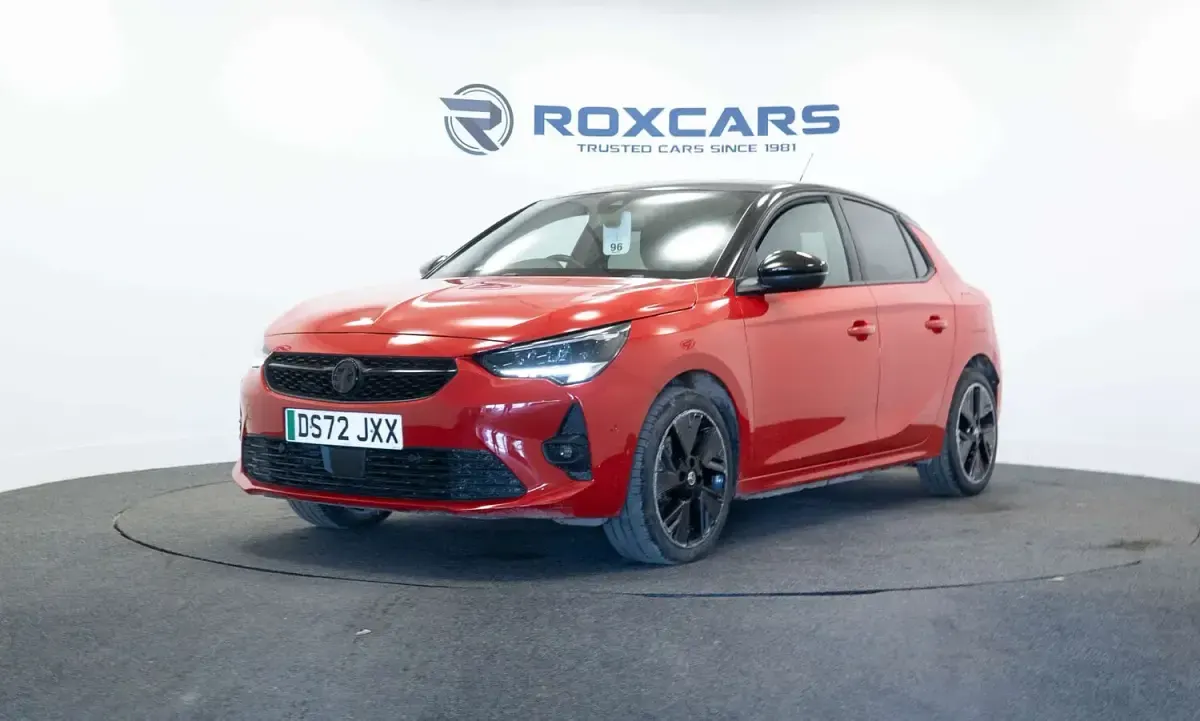 Used Vauxhall Corsa-e Edition 100 kW (136 HP) 2022 Red Hatchback