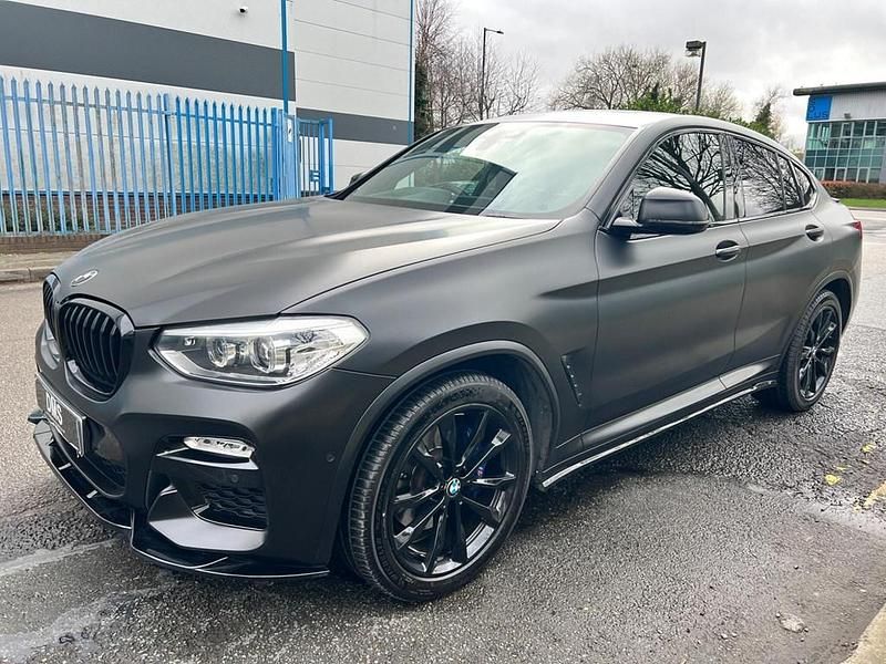 Used BMW X4 M Sport 190 HP (139 kW) 2019 Blue SUV