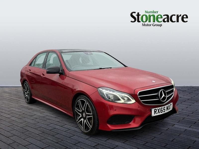 Used Mercedes E350 Premium 258 HP (189 kW) 2015 Red Sedan