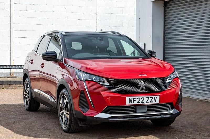 Red Used 2022 Peugeot 3008 GTi Hatchback | £15,950 (Good price) - Image 1/4