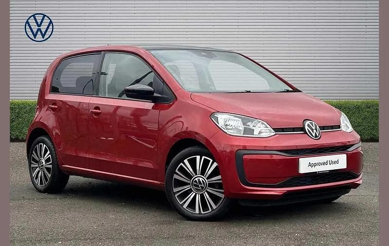 Begagnad VW up! Black Edition 65 HK (47 kW) 2022 Röd Halvkombi