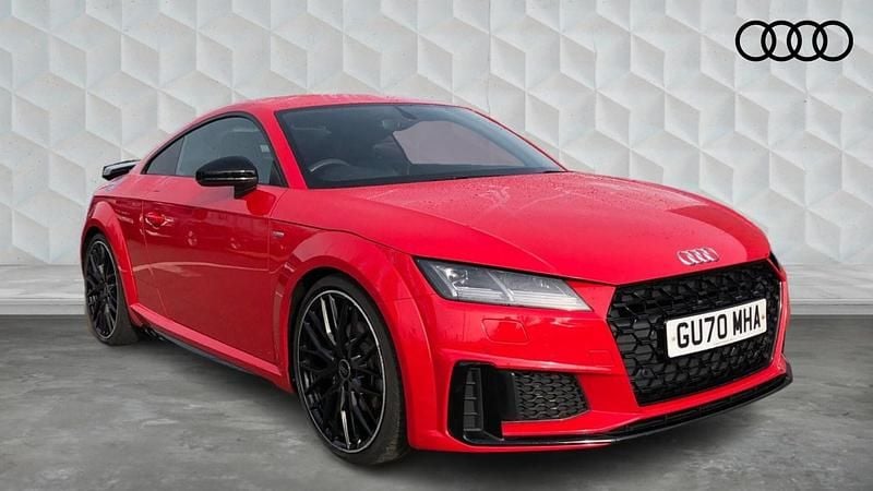 Used Audi TT Black Edition 197 HP (144 kW) 2020 Red Coupe