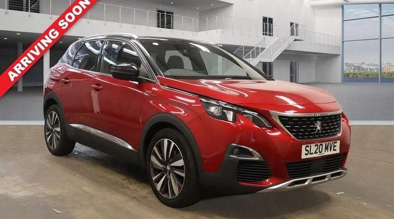 Red Used 2020 Peugeot 3008 Premium SUV | £17,000 (Good price) - Image 1/4