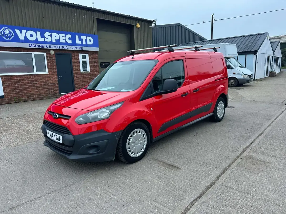 Usado Ford Transit Connect 95 HP (69 kW) 2014 Vermelho Monovolume
