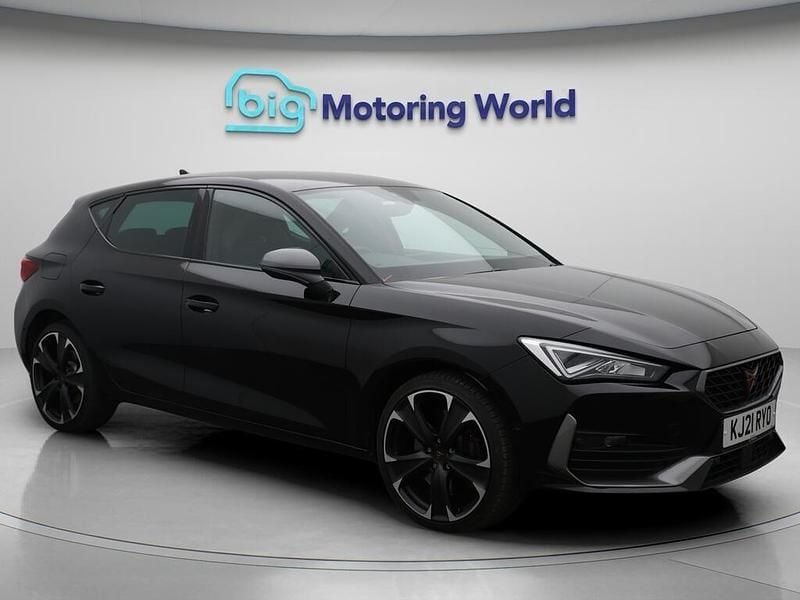 Black Used 2021 Cupra Leon VZ2 Hatchback | £19,100 (Good price) - Image 1/4